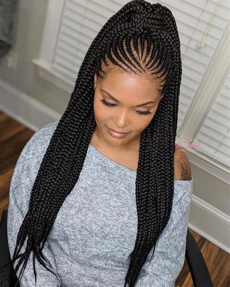 Black Girl Box Braids Afro Textured Hair On Stylevore