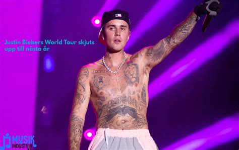 Justin Biebers World Tour Skjuts Upp Till Nästa år Musikindustrin