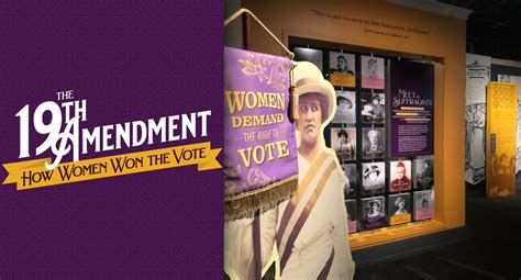 the 19th amendment how women won the vote constitution center