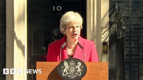 Live Video Coverage As Theresa May Resigns Bbc News