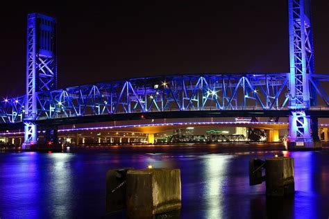 Main Street Bridge Jacksonville Florida Love Bridge Bay Bridge