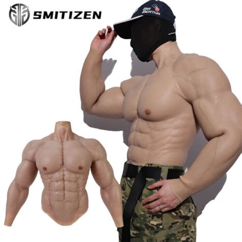 SMITIZEN Secondhand Silicone Muscle Suit Cosplay Fak Gem