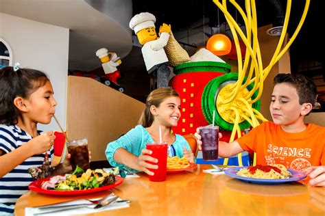 Dining Options At Legoland New York Resort