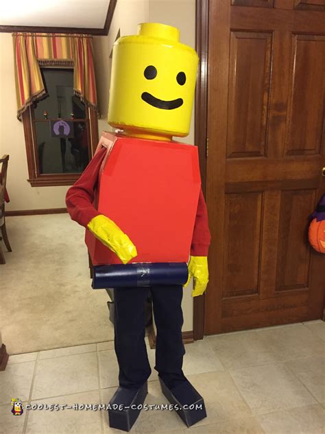 Lego Minifigure Costume Dimensions