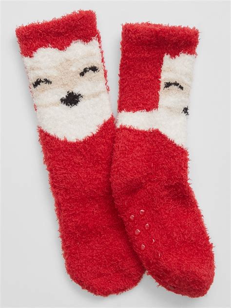 Babygap Santa Claus Cozy Socks Gap Factory