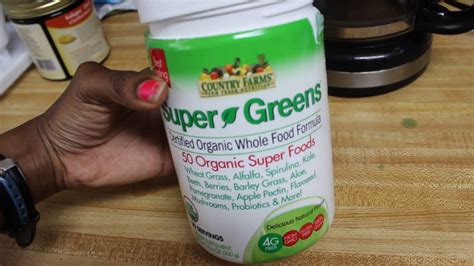 Country Farms Super Greens Reviews - Country Farms: Super Greens Powder Review - YouTube