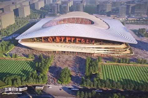 Zaha Hadid Architects On Linkedin Xian International Football Centre