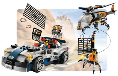 Lego Agents 8634 Turbocar Chase Mattonito