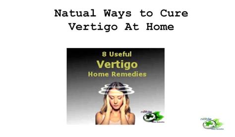 8 Useful Vertigo Home Remedies