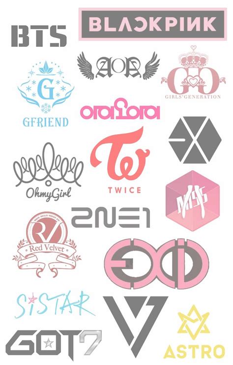 Kpop Logos в 2023 г Обои Логотип