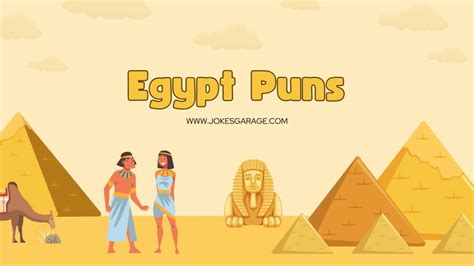 59 Ancient Egypt Puns Jokes Garage