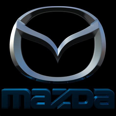 Mazda Logo 3d Model Max Obj 3ds Fbx