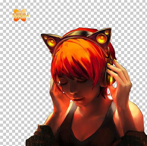 Axent Wear Cat Ear Headphones Catgirl Art Png Clipart Animals Anime