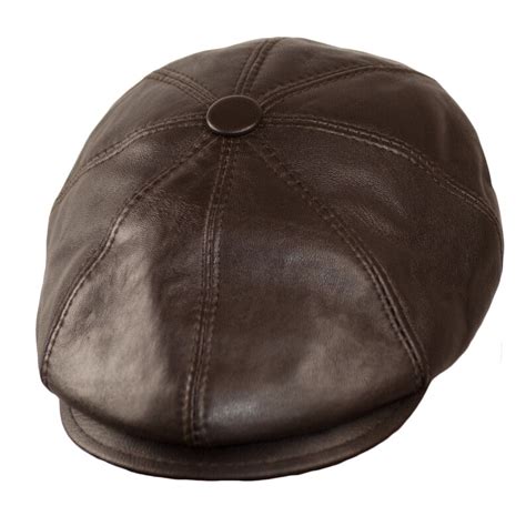 Newsboy Hats For Men Baker Boy Leather Hat Panel Cap Irish Etsy