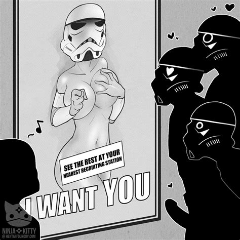 Star Wars Imperial Recruiting Poster Nude Western Hentai