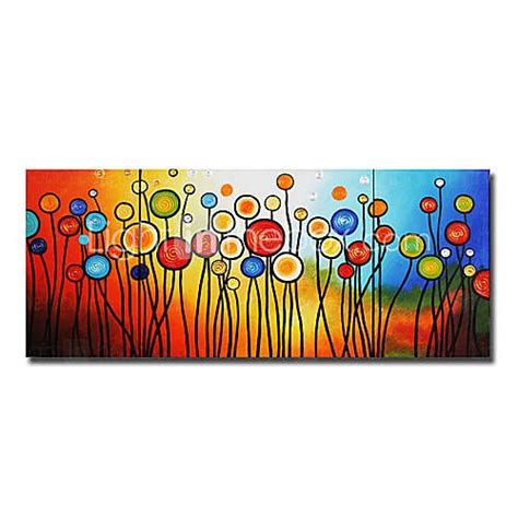 9759 Oil Painting Hand Painted Abstract Modern Stretched Canvas