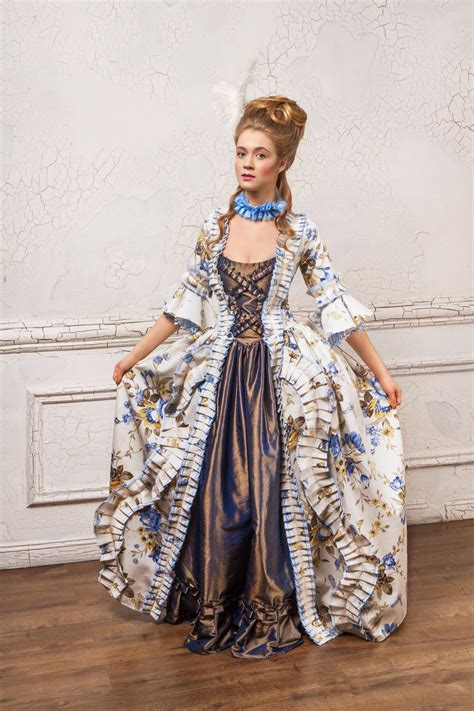 Though the queen was gone. Historical costume, made to order - "Young Marie ...