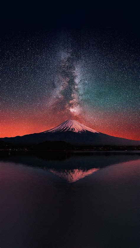 1080p Free Download Milky Mountain Milky Way Mountain Reflection