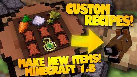 In the crafting menu, you should see a crafting area that is made up of a 2x2 crafting grid. Minecraft Redstone | Make Your Own Item Recipes ...