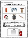 Roman Soldier Facts & Worksheets | Kids Study Resource | Roman soldiers ...