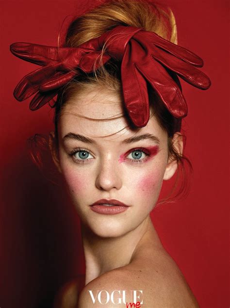 Willow Hand Vogue Taiwan Me Red Makeup Editorial