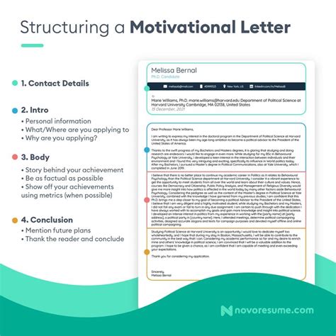 Motivation Letter Writing Guide Examples For Motivational