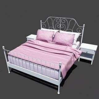 King metal platform bed frame ships in a box that measures 40 long by 39 wide by 7 high, with a weight of 49 pounds. LEIRVIK BED FRAME FULL SET | Set katil IKEA | Shopee Malaysia