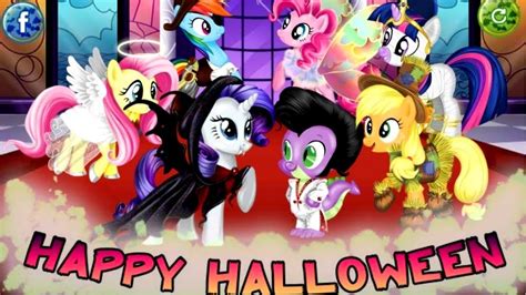 My Little Pony Halloween Party 2017 My Little Pony Games Youtube
