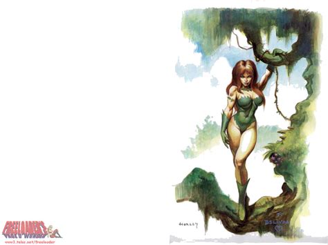 Poison Ivy Dc Comics Wallpaper 3977677 Fanpop