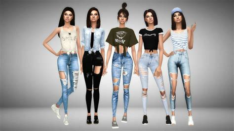 Pin By K Deuce On Sims 4 Sims 4 Sims 4 Teen Sims 4 Clothing