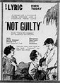 Not Guilty (1921) - IMDb
