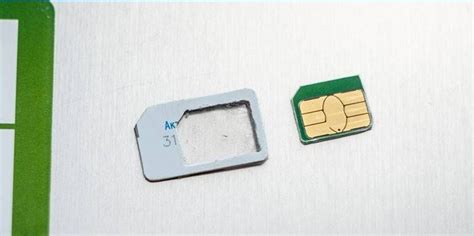 Nano Sim Card For Smartphones How To Replace Or Cut To Size Regular
