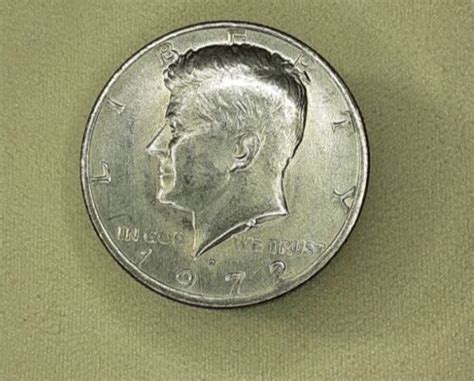 1972 Kennedy Half Dollar Jfk 50 Cent Piece Vintage Coin Ebay
