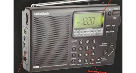 Radio Shack Am Fm Shortwave Radio With Dual Alarm Clock 2000629 Ebay