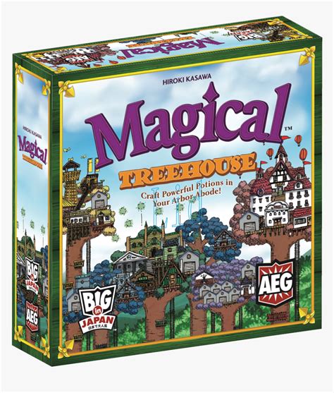 Magical Treehouse Board Game Hd Png Download Kindpng