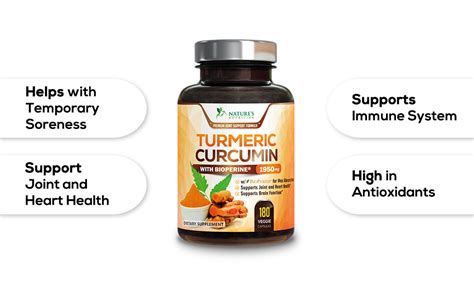 Amazon Com Turmeric Curcumin With BioPerine 95 Standardized