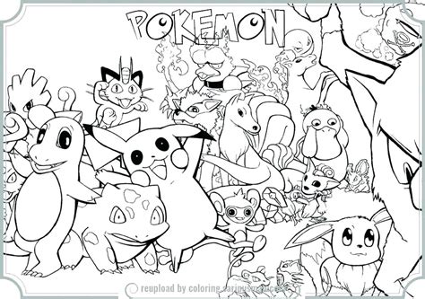 Pokemon Coloring Pages Games At Free Printable