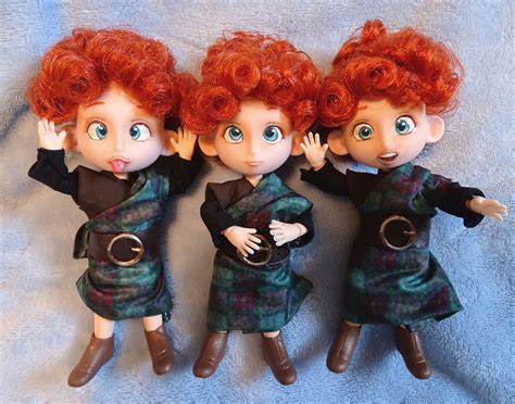 Brave Triplets 5 Dolls