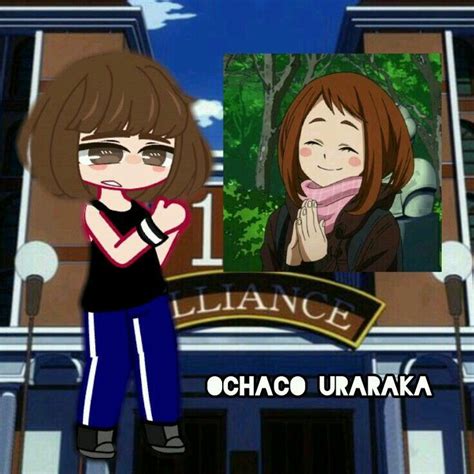 Ochaco Uraraka Gacha Club Mha Characters In Gc Club Outfits