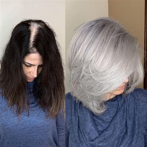 Do You Ever Have Clients Wanting To Remove Box Color And Just Go To Their Natural Gray 😎