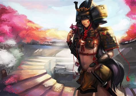 Samurai Girl Wallpaper 76 Images