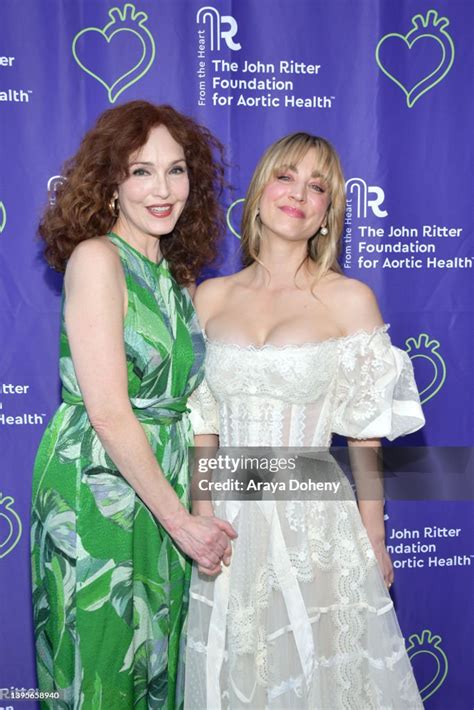 Amy Yasbeck And Kaley Cuoco Attend As The John Ritter Foundation For