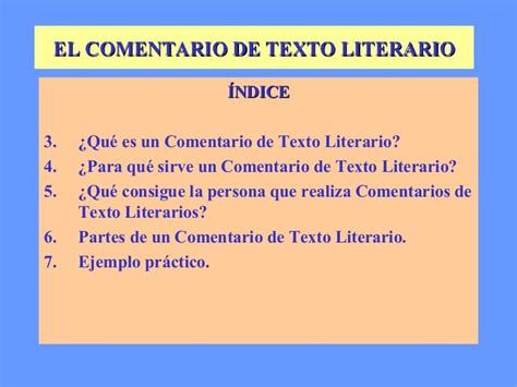 Pasos Para Hacer Un Comentario De Texto Literario Actualizado 4634