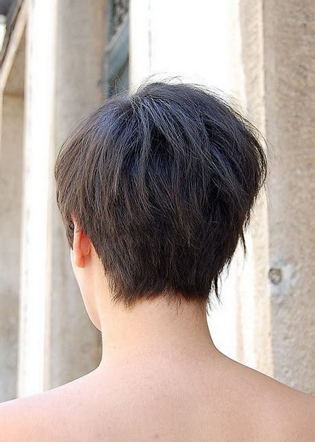 Back Of Short Hairstyles Style And Beauty