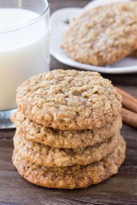 Salt, whole wheat flour, warm water, sugar, vegetable oil, oatmeal and 3 more. Chewy Oatmeal Cookies | Recipe | Oatmeal cookies chewy ...