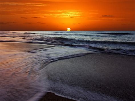 Memorable Sunset Beach Macbook Pro Wallpaper Download Allmacwallpaper