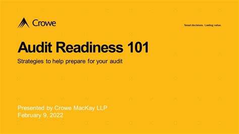 Audit Readiness 101 Youtube