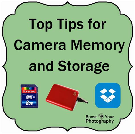 Top Tips For Camera Memory And Storage Boost Your Photography