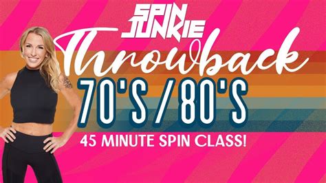 Throwback 🕺🏻 70s 80s 45 Minute Spin Class Rhythm Cycle With Weights