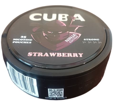 Cuba Ninja Strawberry 30 Mgg Saszetki Nikotynowe 14662037274